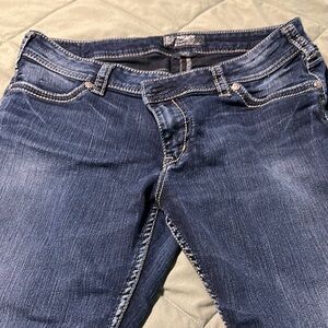 Silver Jeans Blue Skinny Jeans with Classic Wash